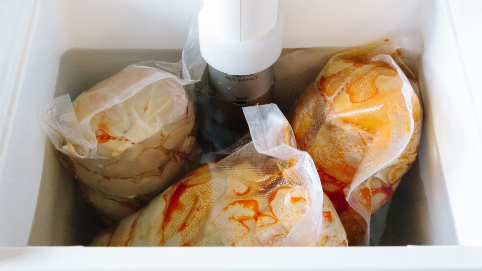 Fermenting 'Nduja sous vide with an immersion circulator